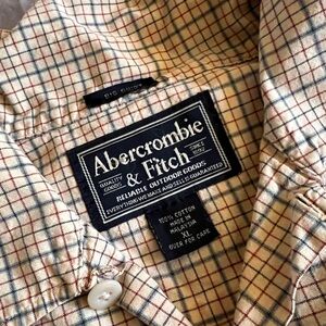 Abercrombie Vintage Button Up Short Sleeve